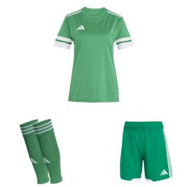 adidas Squadra 25 Trikotsatz Damen 3-teilig Fußball Trikot Match Shorts Sleeve Stutzen