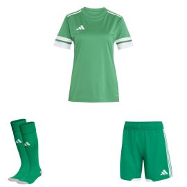 adidas Squadra 25 Trikotsatz Damen 3-teilig Fußball Trikot Match Shorts Sockenstutzen