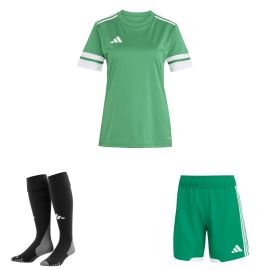 adidas Squadra 25 Trikotsatz Damen 3-teilig Fußball Trikot Match Shorts Sockenstutzen