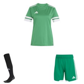 adidas Squadra 25 Trikotsatz Damen 3-teilig Fußball Trikot Match Shorts Sockenstutzen