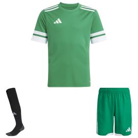 adidas Squadra 25 Trikotsatz Kinder 3-teilig Fußball Trikot Match Shorts Sockenstutzen