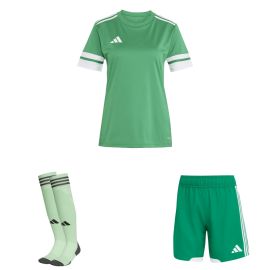 adidas Squadra 25 Trikotsatz Damen 3-teilig Fußball Trikot Match Shorts Torwart Sockenstutzen