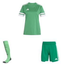 adidas Squadra 25 Trikotsatz Damen 3-teilig Fußball Trikot Match Shorts Torwart Sockenstutzen