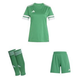 adidas Squadra 25 Trikotsatz Damen 3-teilig Fußball Trikot Shorts Sleeve Stutzen