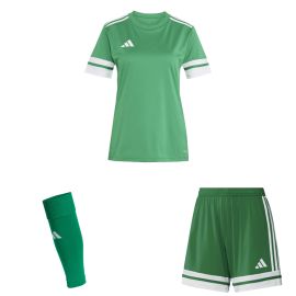 adidas Squadra 25 Trikotsatz Damen 3-teilig Fußball Trikot Shorts Sleeve Stutzen