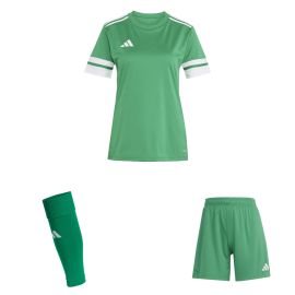 adidas Squadra 25 Trikotsatz Damen 3-teilig Fußball Trikot Shorts Sleeve Stutzen