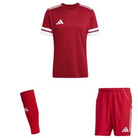 adidas Squadra 25 Trikotsatz Herren Damen 3-teilig Fußball Trikot Shorts Sleeve Stutzen