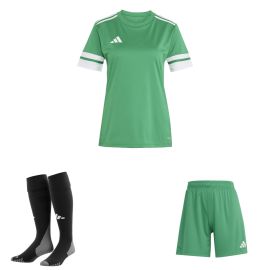 adidas Squadra 25 Trikotsatz Damen 3-teilig Fußball Trikot Shorts Sockenstutzen
