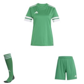 adidas Squadra 25 Trikotsatz Damen 3-teilig Fußball Trikot Shorts Sockenstutzen