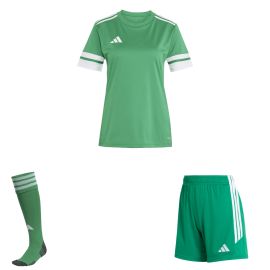 adidas Squadra 25 Trikotsatz Damen 3-teilig Fußball Trikot Shorts Sockenstutzen
