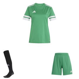 adidas Squadra 25 Trikotsatz Damen 3-teilig Fußball Trikot Shorts Sockenstutzen