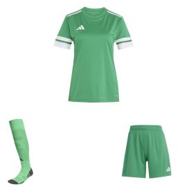adidas Squadra 25 Trikotsatz Damen 3-teilig Fußball Trikot Shorts Torwart Sockenstutzen