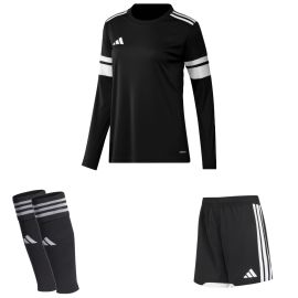 adidas Squadra 25 Trikotsatz Damen 3-teilig Trikot Match Shorts Sleeve Stutzen