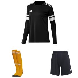 adidas Squadra 25 Trikotsatz Damen 3-teilig Trikot Shorts Torwart Sockenstutzen