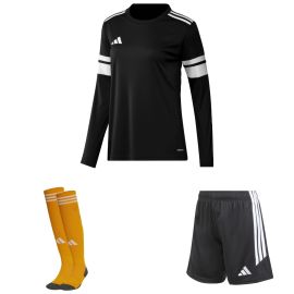 adidas Squadra 25 Trikotsatz Damen 3-teilig Trikot Shorts Torwart Sockenstutzen