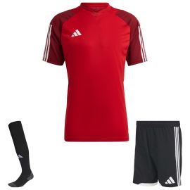 adidas Tiro 23 Competition Trikotsatz Herren Damen 3-teilig Fussball Trikot Match Shorts Sockenstutzen