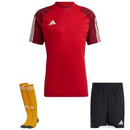 adidas Tiro 23 Competition Trikotsatz Kinder 3-teilig Fussball Trikot Match Shorts Torwart Sockenstutzen