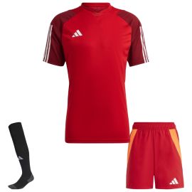 adidas Tiro 23 Competition Trikotsatz Kinder 3-teilig Fussball Trikot Shorts Competition Match Sockenstutzen