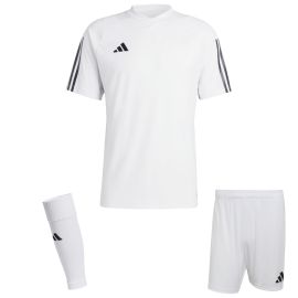 adidas Tiro 23 Competition Trikotsatz Herren Damen 3-teilig Fussball Trikot Shorts Sleeve Stutzen