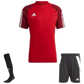 adidas Tiro 23 Competition Trikotsatz Herren Damen 3-teilig Fussball Trikot Shorts Sockenstutzen