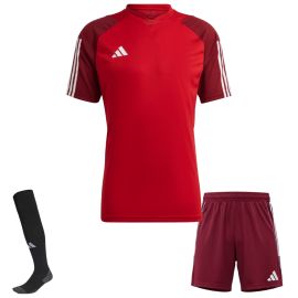 adidas Tiro 23 Competition Trikotsatz Herren Damen 3-teilig Fussball Trikot Shorts Sockenstutzen