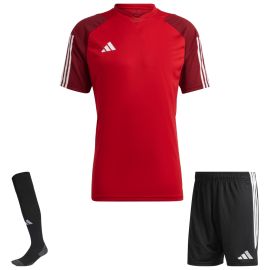 adidas Tiro 23 Competition Trikotsatz Herren Damen 3-teilig Fussball Trikot Shorts Sockenstutzen