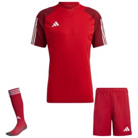 adidas Tiro 23 Competition Trikotsatz Kinder 3-teilig Fussball Trikot Shorts Sockenstutzen