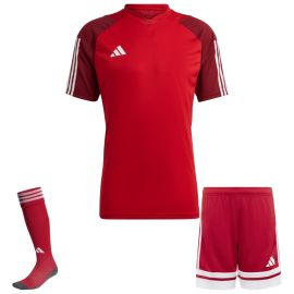 adidas Tiro 23 Competition Trikotsatz Kinder 3-teilig Fussball Trikot Shorts Sockenstutzen