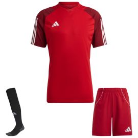 adidas Tiro 23 Competition Trikotsatz Kinder 3-teilig Fussball Trikot Shorts Sockenstutzen