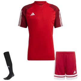 adidas Tiro 23 Competition Trikotsatz Kinder 3-teilig Fussball Trikot Shorts Sockenstutzen