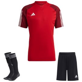 adidas Tiro 23 Competition Trikotsatz Kinder 3-teilig Fussball Trikot Shorts Sockenstutzen