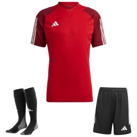 adidas Tiro 23 Competition Trikotsatz Kinder 3-teilig Fussball Trikot Shorts Sockenstutzen
