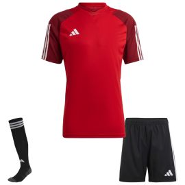 adidas Tiro 23 Competition Trikotsatz Kinder 3-teilig Fussball Trikot Shorts Sockenstutzen