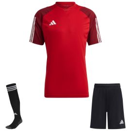 adidas Tiro 23 Competition Trikotsatz Kinder 3-teilig Fussball Trikot Shorts Sockenstutzen