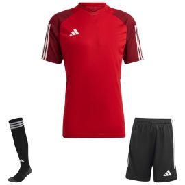 adidas Tiro 23 Competition Trikotsatz Kinder 3-teilig Fussball Trikot Shorts Sockenstutzen