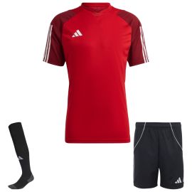 adidas Tiro 23 Competition Trikotsatz Kinder 3-teilig Fussball Trikot Shorts Sockenstutzen