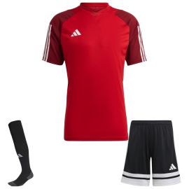 adidas Tiro 23 Competition Trikotsatz Kinder 3-teilig Fussball Trikot Shorts Sockenstutzen