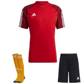adidas Tiro 23 Competition Trikotsatz Kinder 3-teilig Fussball Trikot Shorts Torwart Sockenstutzen