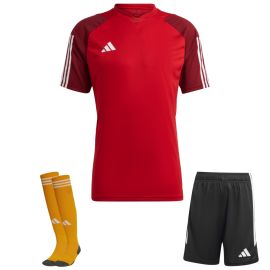 adidas Tiro 23 Competition Trikotsatz Kinder 3-teilig Fussball Trikot Shorts Torwart Sockenstutzen