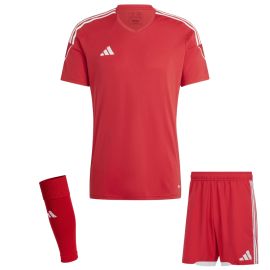 adidas Tiro 23 League Trikotsatz Herren Damen 3-teilig Fussball Trikot Match Shorts Sleeve Stutzen