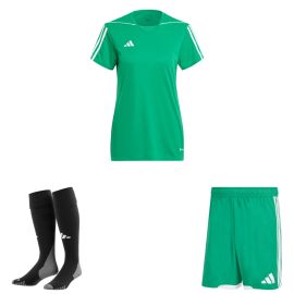 adidas Tiro 23 League Trikotsatz Herren Damen 3-teilig Fussball Trikot Match Shorts Sockenstutzen