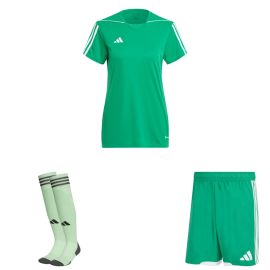 adidas Tiro 23 League Trikotsatz Herren Damen 3-teilig Fussball Trikot Match Shorts Torwart Sockenstutzen