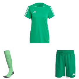 adidas Tiro 23 League Trikotsatz Herren Damen 3-teilig Fussball Trikot Match Shorts Torwart Sockenstutzen