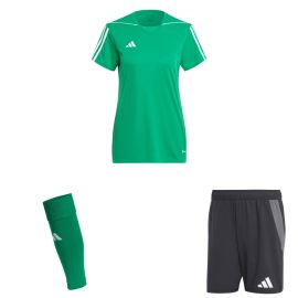 adidas Tiro 23 League Trikotsatz Herren Damen 3-teilig Fussball Trikot Shorts Competition Match Sleeve Stutzen