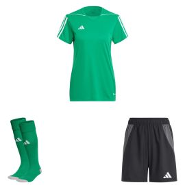 adidas Tiro 23 League Trikotsatz Herren Damen 3-teilig Fussball Trikot Shorts Competition Match Sockenstutzen