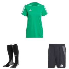 adidas Tiro 23 League Trikotsatz Herren Damen 3-teilig Fussball Trikot Shorts Competition Match Sockenstutzen
