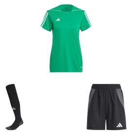 adidas Tiro 23 League Trikotsatz Herren Damen 3-teilig Fussball Trikot Shorts Competition Match Sockenstutzen