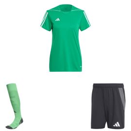 adidas Tiro 23 League Trikotsatz Herren Damen 3-teilig Fussball Trikot Shorts Competition Match Torwart Sockenstutzen