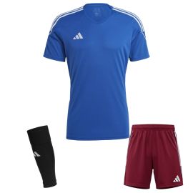 adidas Tiro 23 League Trikotsatz Herren Damen 3-teilig Fussball Trikot Shorts Sleeve Stutzen