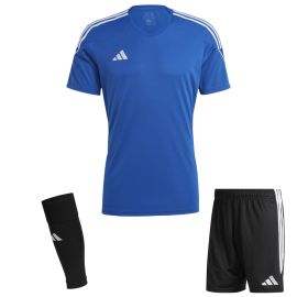 adidas Tiro 23 League Trikotsatz Herren Damen 3-teilig Fussball Trikot Shorts Sleeve Stutzen